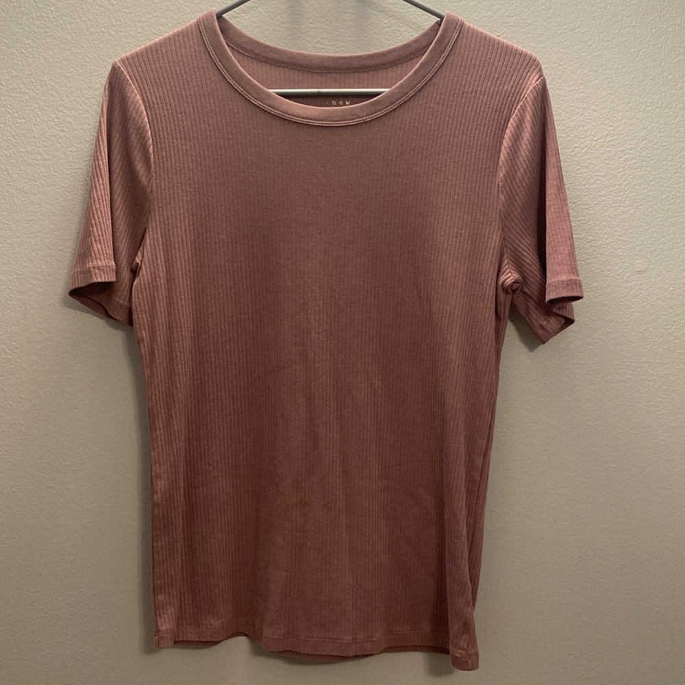 Plain Ribbed Shirt
